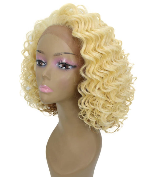 Idla Golden Dark Blonde Bob Lace Front Wig