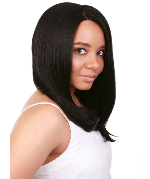 Paloma Black Synthetic Lace Wig