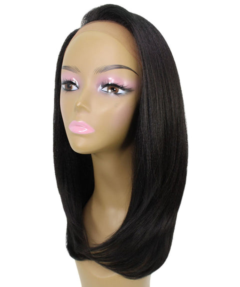 Paloma Natural Black Synthetic Lace Wig