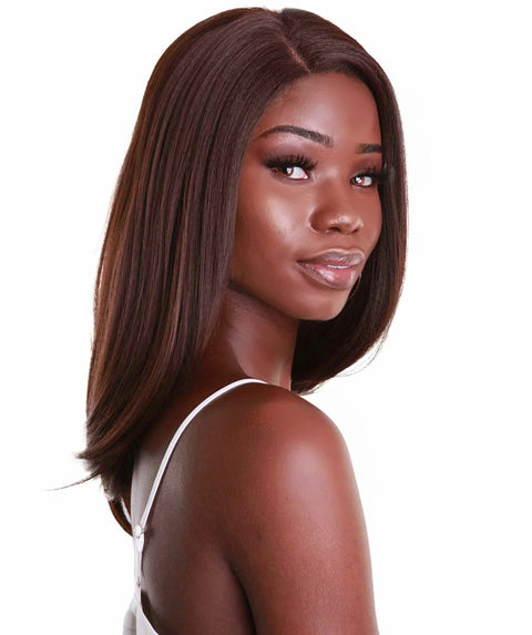 Paloma Medium Brown Synthetic Lace Wig