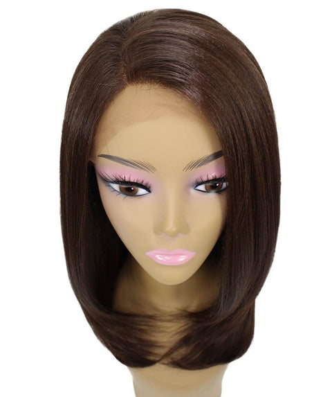 Paloma Medium Brown Synthetic Lace Wig
