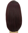 Paloma Deep Red and Black Blend Synthetic Lace Wig