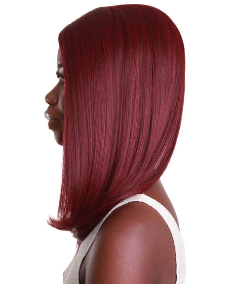 Paloma Deep Red Synthetic Lace Wig