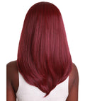 Paloma Deep Red Synthetic Lace Wig