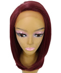 Paloma Deep Red Synthetic Lace Wig