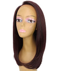 Paloma Medium Red and Black Blend Synthetic Lace Wig