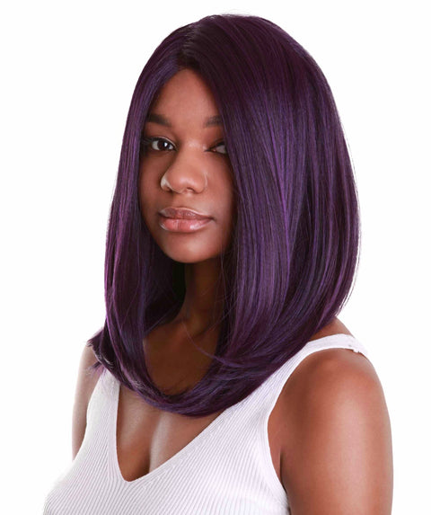Paloma Violet Blend Synthetic Lace Wig