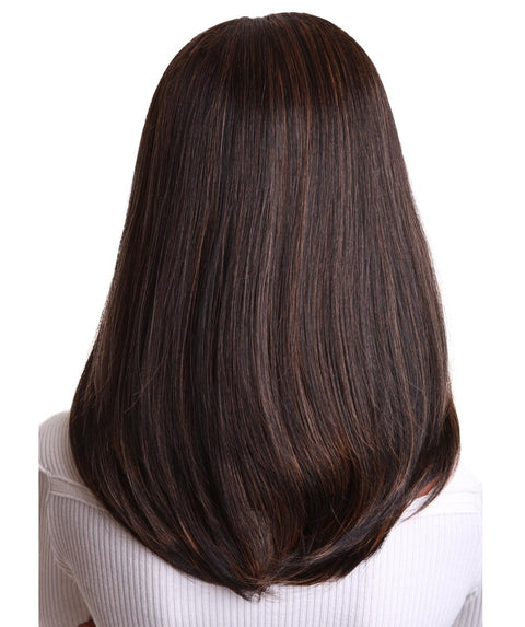 Paloma Black with Golden Synthetic Lace Wig