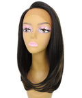 Paloma Black with Golden Synthetic Lace Wig