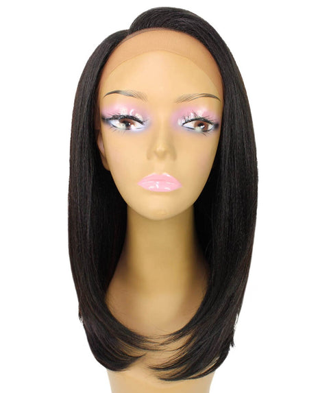 Paloma Black with Aubum Synthetic Lace Wig