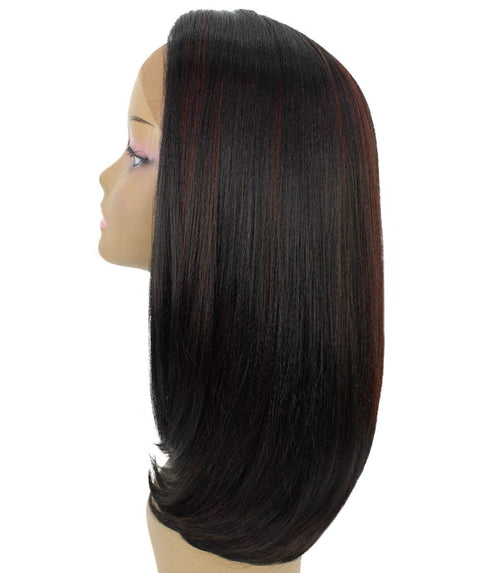 Paloma Black with Aubum Synthetic Lace Wig