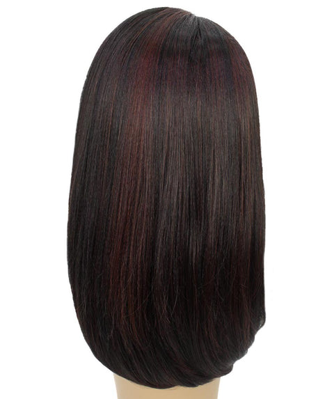 Paloma Black with Aubum Synthetic Lace Wig