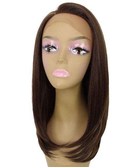 Paloma Brown with Golden Synthetic Lace Wig