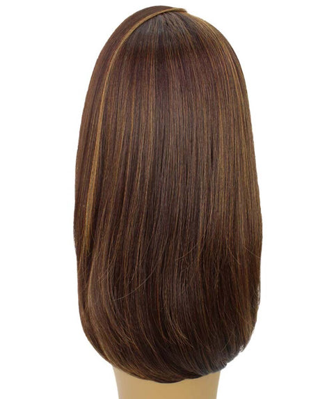 Paloma Brown with Golden Synthetic Lace Wig