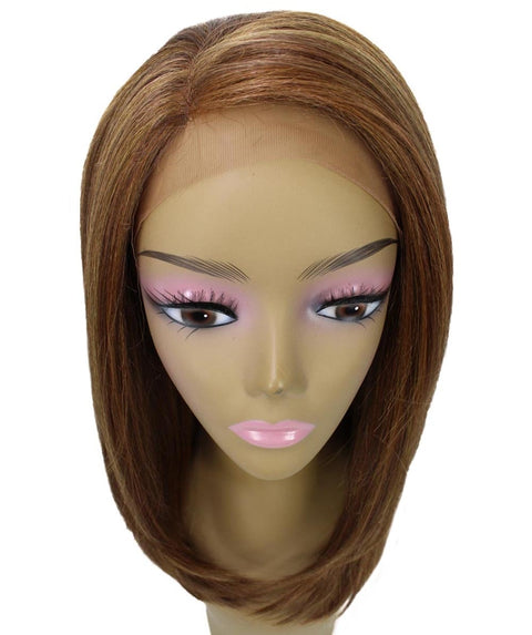 Paloma Light Brown Blend Synthetic Lace Wig