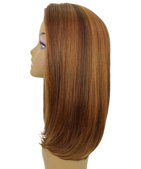 Paloma Light Brown Blend Synthetic Lace Wig