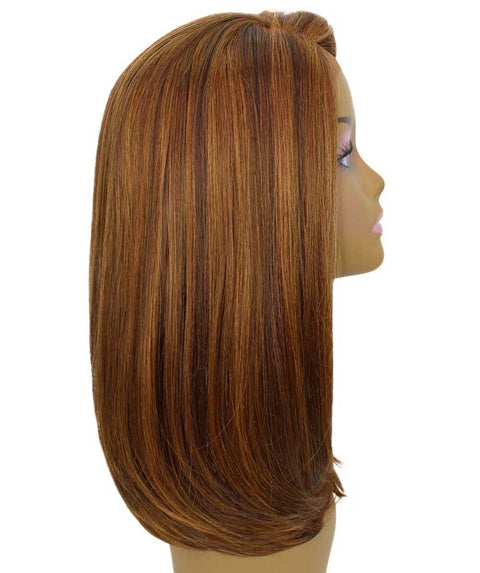 Paloma Light Brown Blend Synthetic Lace Wig