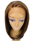 Paloma Carmel Brown Blend Synthetic Lace Wig
