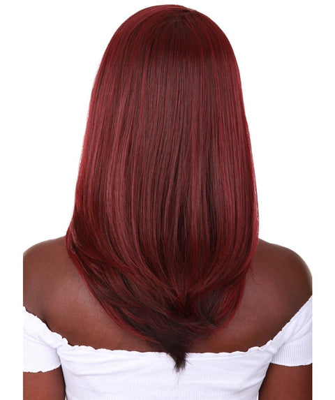 Paloma Medium Red Synthetic Lace Wig