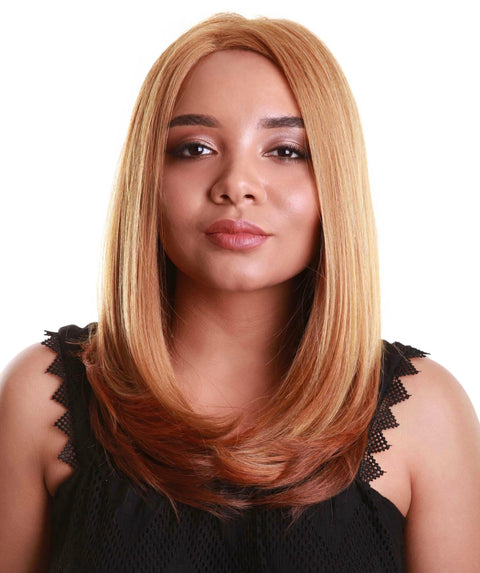 Paloma Strawberry Blonde Synthetic Lace Wig