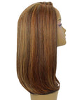 Paloma Aubum Brown Blend Synthetic Lace Wig