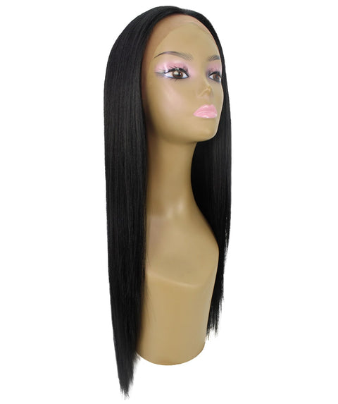 Yoko Black Curly Lace Front Wig