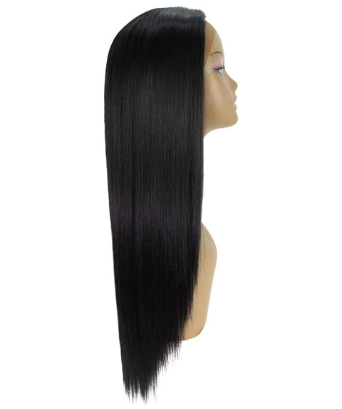 Yoko Black Curly Lace Front Wig