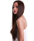 Yoko Medium Brown Curly Lace Front Wig