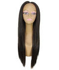 Yoko Black with Golden Curly Lace Front Wig