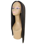 Yoko Black with Golden Curly Lace Front Wig