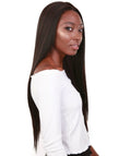 Yoko Black with Aubum Curly Lace Front Wig