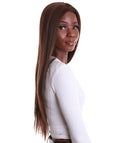 Yoko Brown with Caramel Curly Lace Front Wig