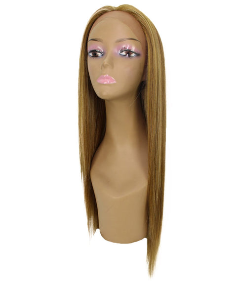 Yoko Blonde Blend Curly Lace Front Wig