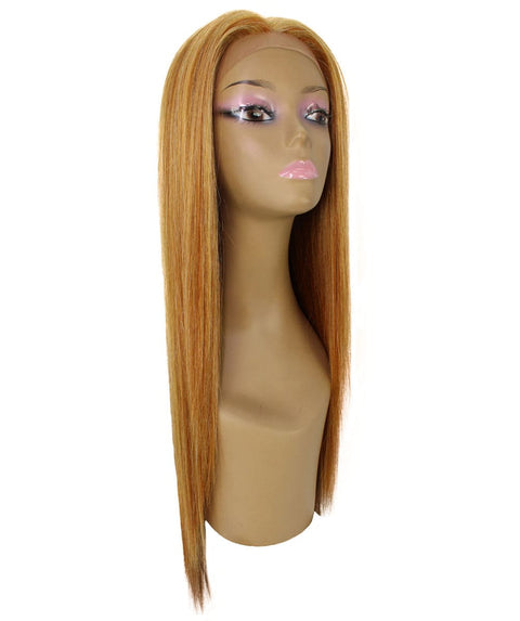 Yoko Strawberry Blonde Curly Lace Front Wig