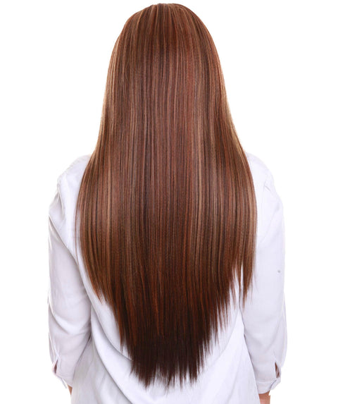 Yoko Aubum Brown Blend Curly Lace Front Wig