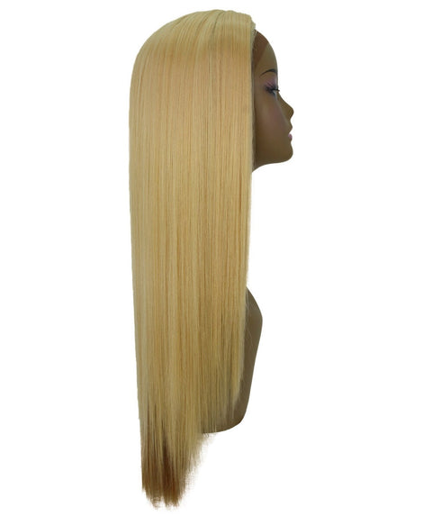 Yoko Golden Dark Blonde Curly Lace Front Wig