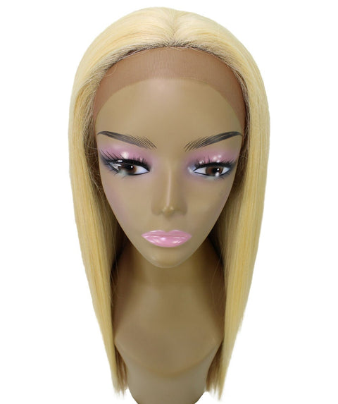 Yoko Golden Dark Blonde Curly Lace Front Wig