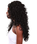 Mariah Black Curly Lace Front Wig