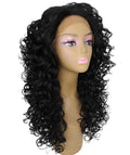 Mariah Black Curly Lace Front Wig
