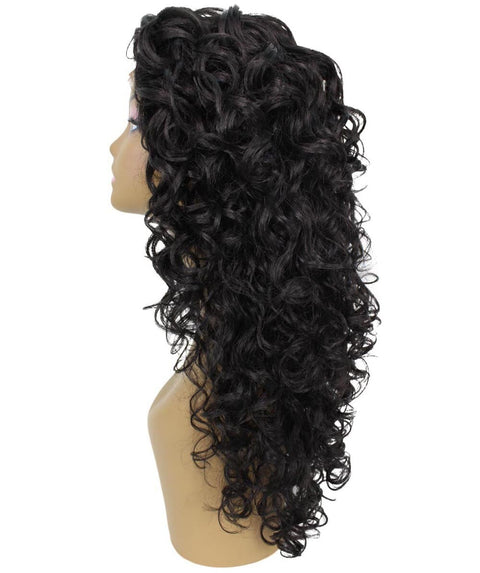 Mariah Natural Black Curly Lace Front Wig
