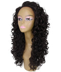 Mariah Dark Brown Curly Lace Front Wig