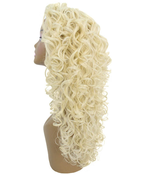 Mariah Light Blonde Curly Lace Front Wig
