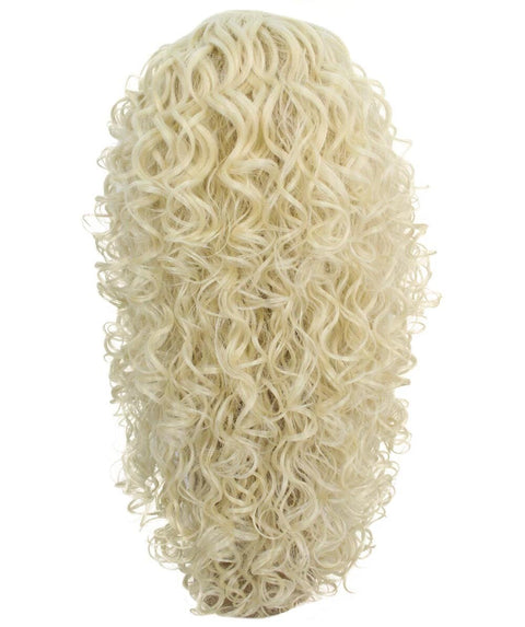 Mariah Light Blonde Curly Lace Front Wig