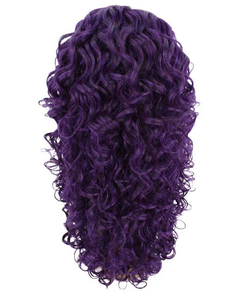 Mariah Violet Blend Curly Lace Front Wig