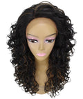 Mariah Black with Golden Curly Lace Front Wig