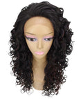 Mariah Black with Aubum Curly Lace Front Wig