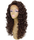 Mariah Brown with Caramel Curly Lace Front Wig