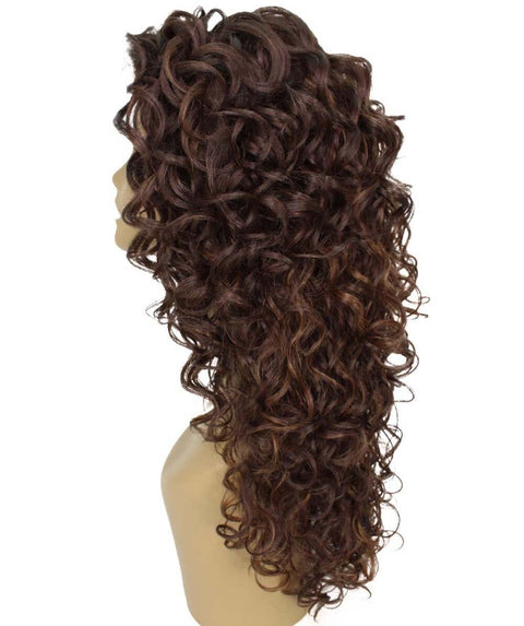 Mariah Brown with Caramel Curly Lace Front Wig