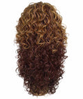 Mariah Copper Aubum Blend Curly Lace Front Wig