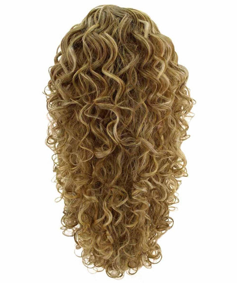 Mariah Blonde Blend Curly Lace Front Wig